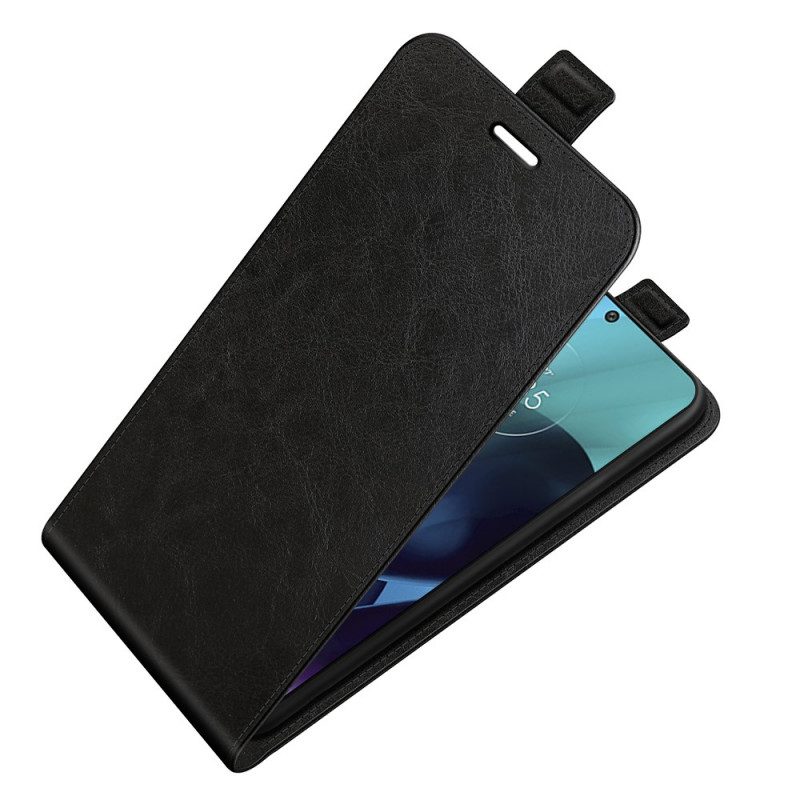 Flip Case Für Moto G71 5G Flip Case Faltendes Retro