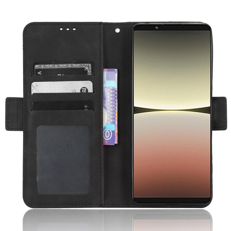 Flip Case Für Sony Xperia 5 IV Multi-card Premier Class