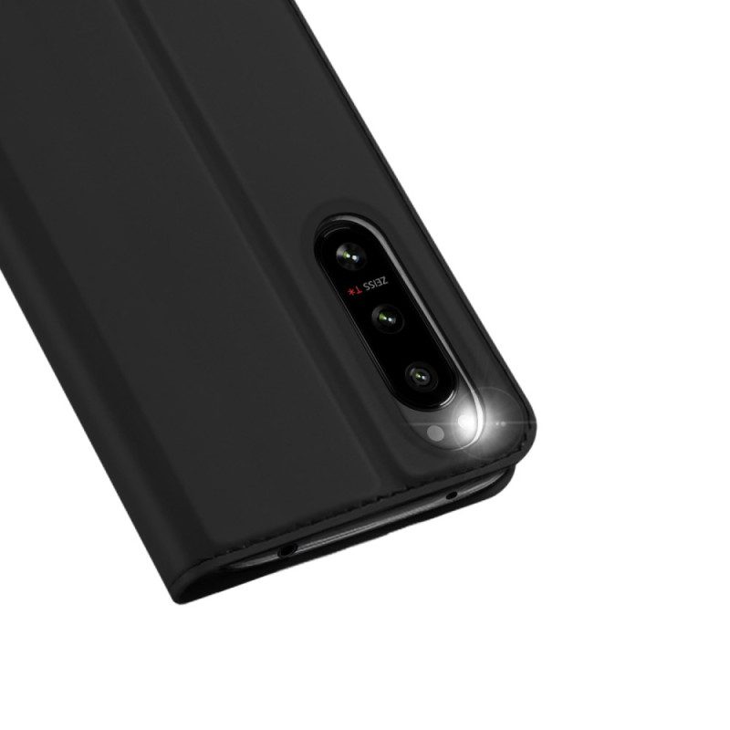 Lederhüllen Für Sony Xperia 5 IV Skin Pro Dux Ducis