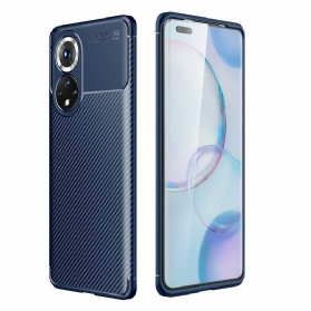 Handyhülle Für Honor 50 Pro Pro Flexible Carbonfaser-textur