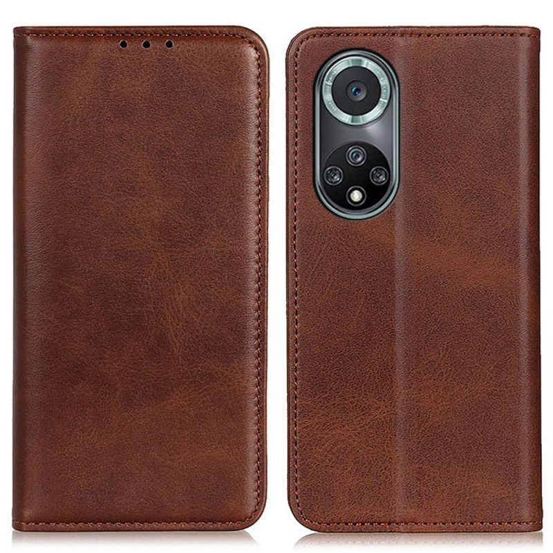 Schutzhülle Für Honor 50 Pro Flip Case Proleather Split Elegance