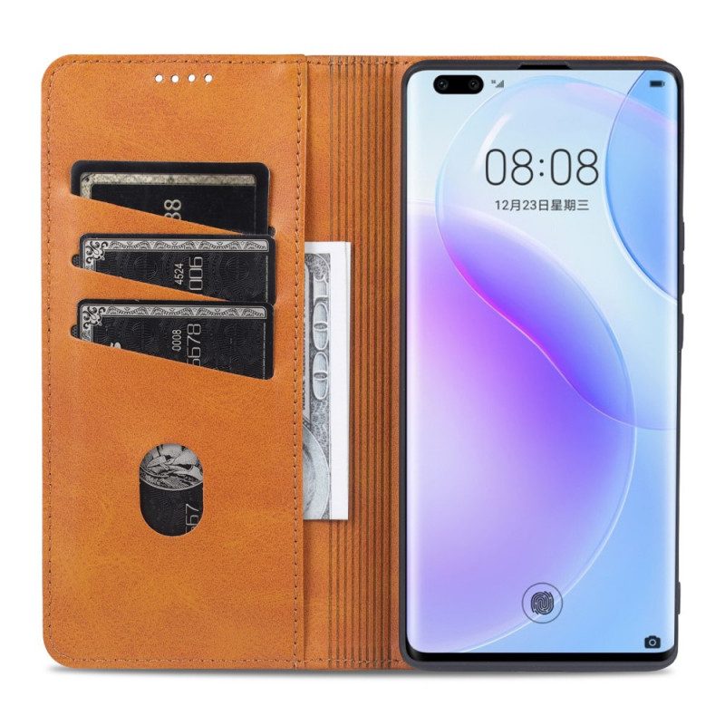 Schutzhülle Für Huawei Nova 9 Pro Flip Case Azns Leder-styling