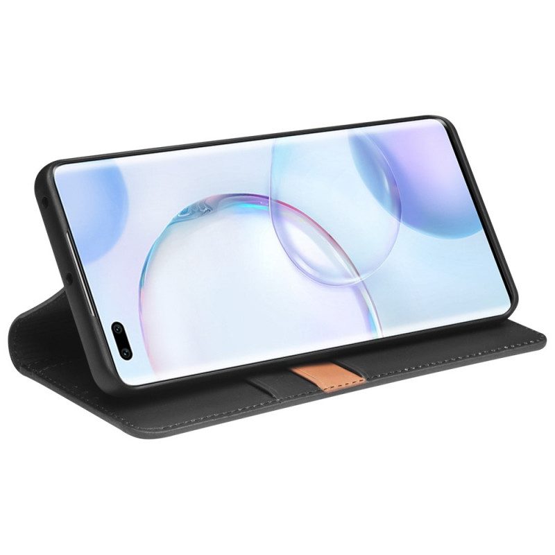 Schutzhülle Für Huawei Nova 9 Pro Flip Case Echtes Qialino-leder