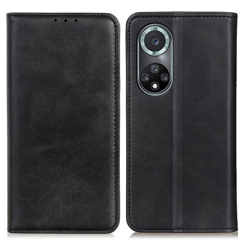 Schutzhülle Für Huawei Nova 9 Pro Flip Case Elegantes Spaltleder