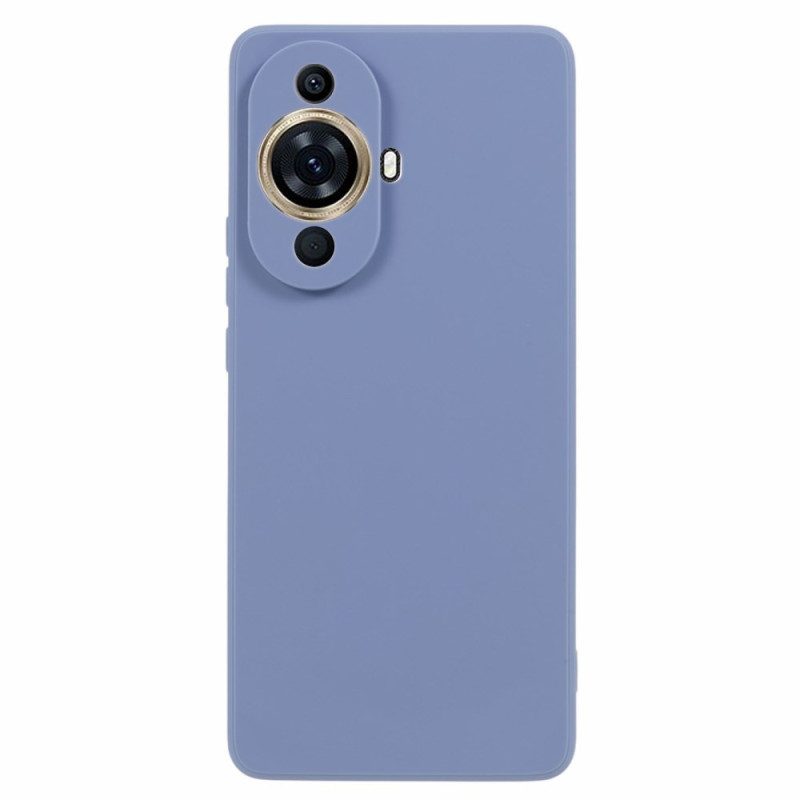 Hülle Huawei Nova 12s Gerade Kante Aus Silikon