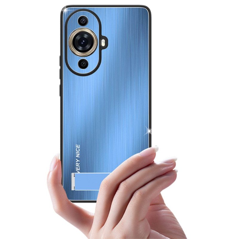 Hülle Huawei Nova 12s Metalleffekt-unterstützung