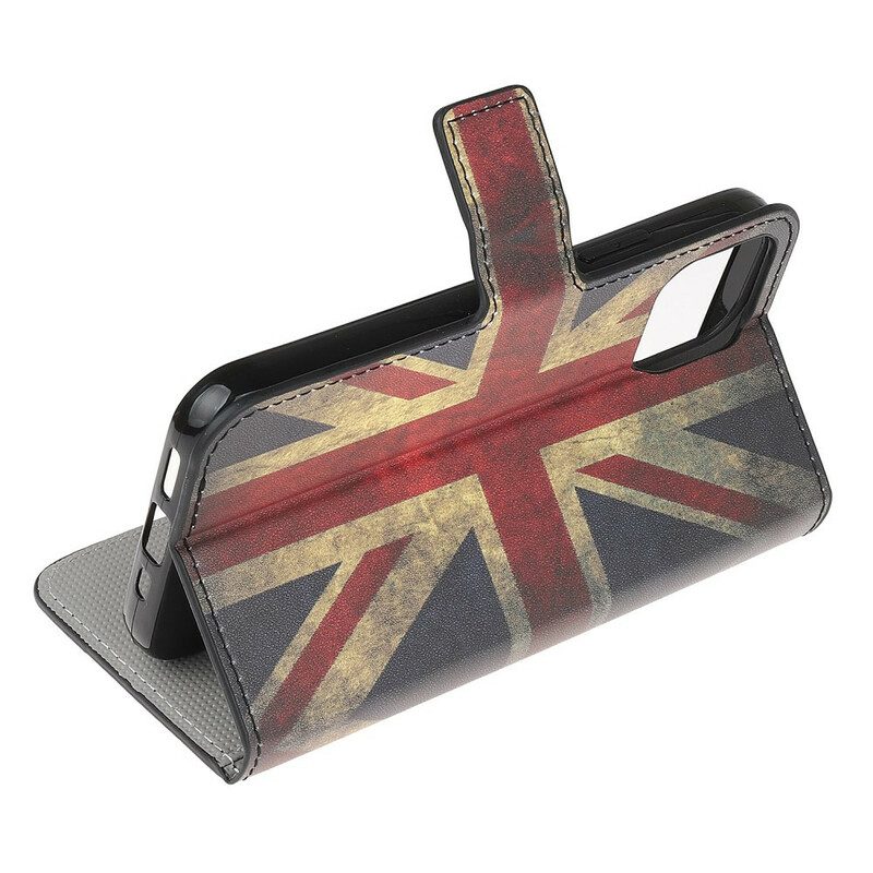 Flip Case Für iPhone 13 Mini England-flagge