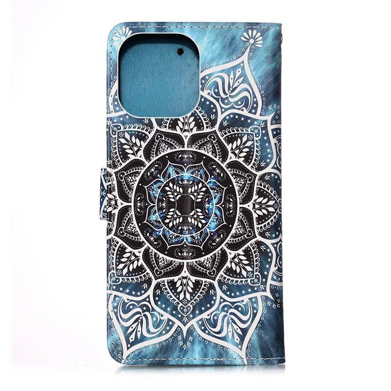 Flip Case Für iPhone 13 Mini Mandala Im Himmel