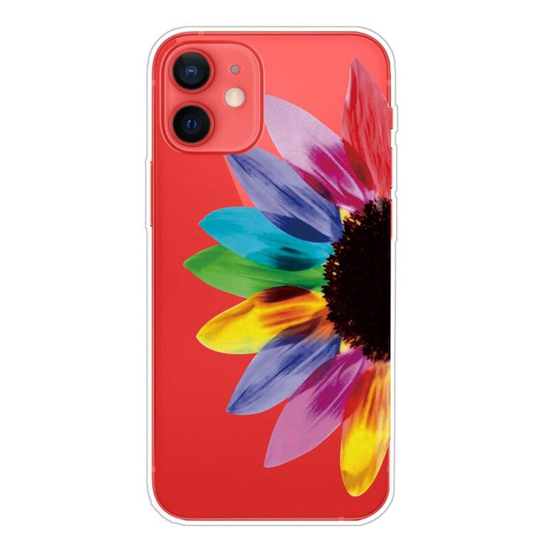 Handyhülle Für iPhone 13 Mini Bunte Blume