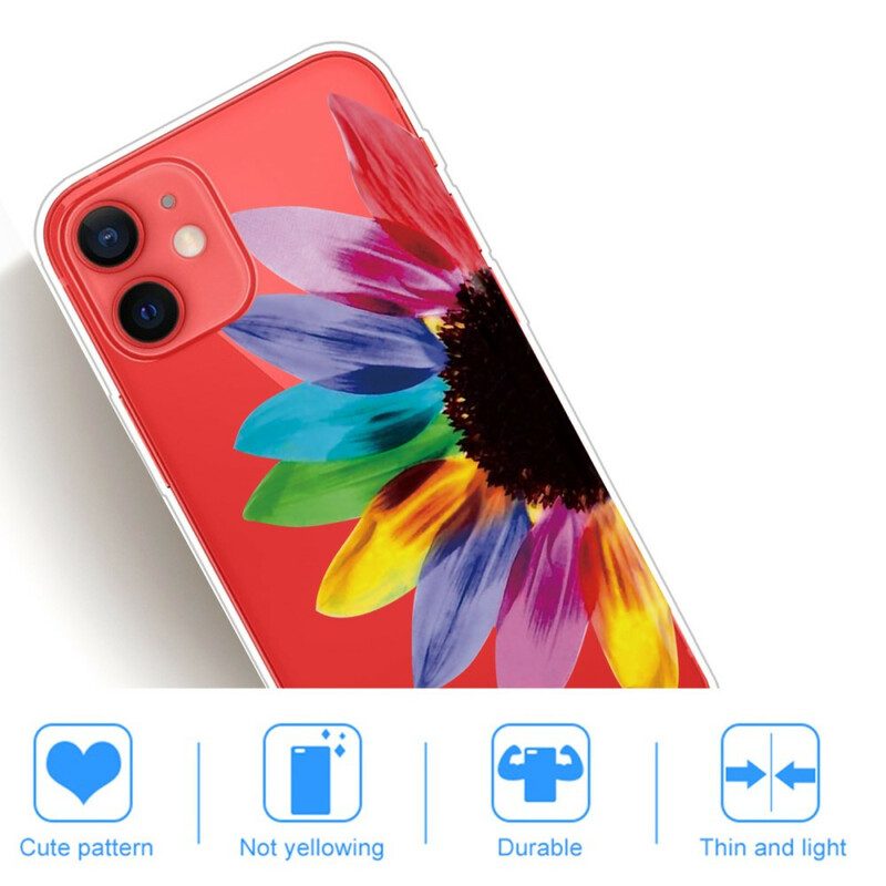 Handyhülle Für iPhone 13 Mini Bunte Blume