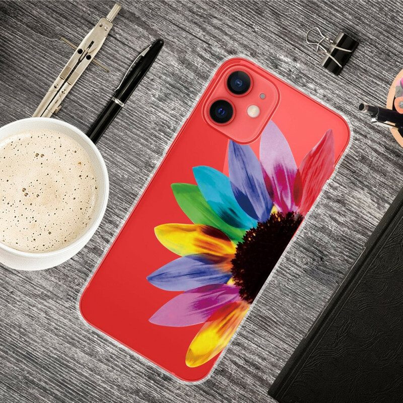 Handyhülle Für iPhone 13 Mini Bunte Blume