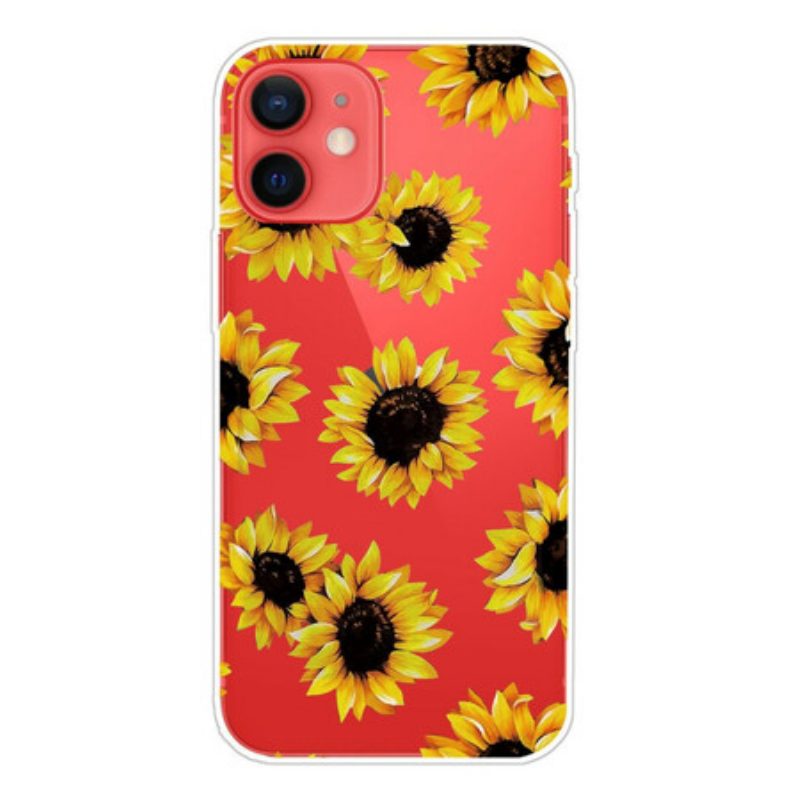 Handyhülle Für iPhone 13 Mini Sonnenblumen