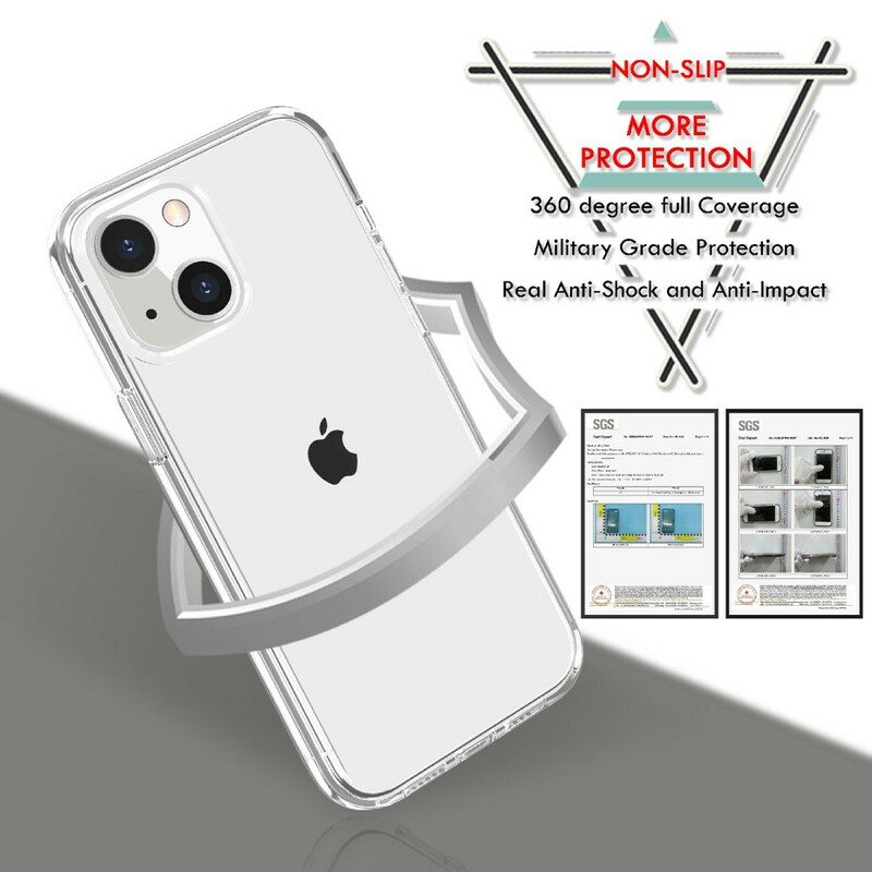 Handyhülle Für iPhone 13 Mini Transparent Getönt