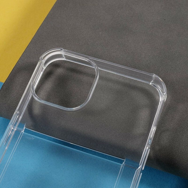 Handyhülle Für iPhone 13 Mini Transparenter Farbkartenhalter