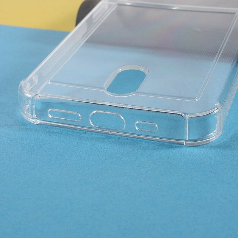 Handyhülle Für iPhone 13 Mini Transparenter Farbkartenhalter