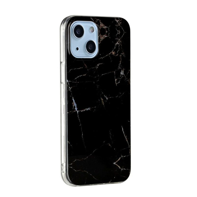 Handyhülle Für iPhone 13 Mini Vereinfachter Marmor