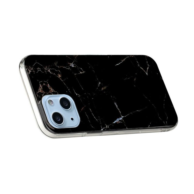 Handyhülle Für iPhone 13 Mini Vereinfachter Marmor