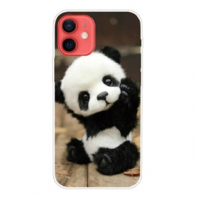 Hülle Für iPhone 13 Mini Flexibler Panda