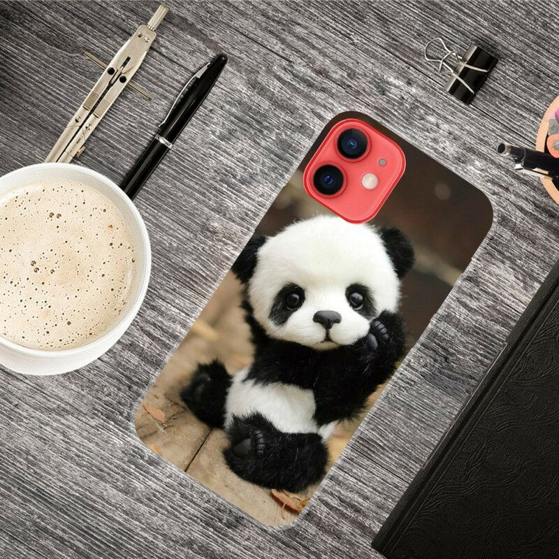 Hülle Für iPhone 13 Mini Flexibler Panda