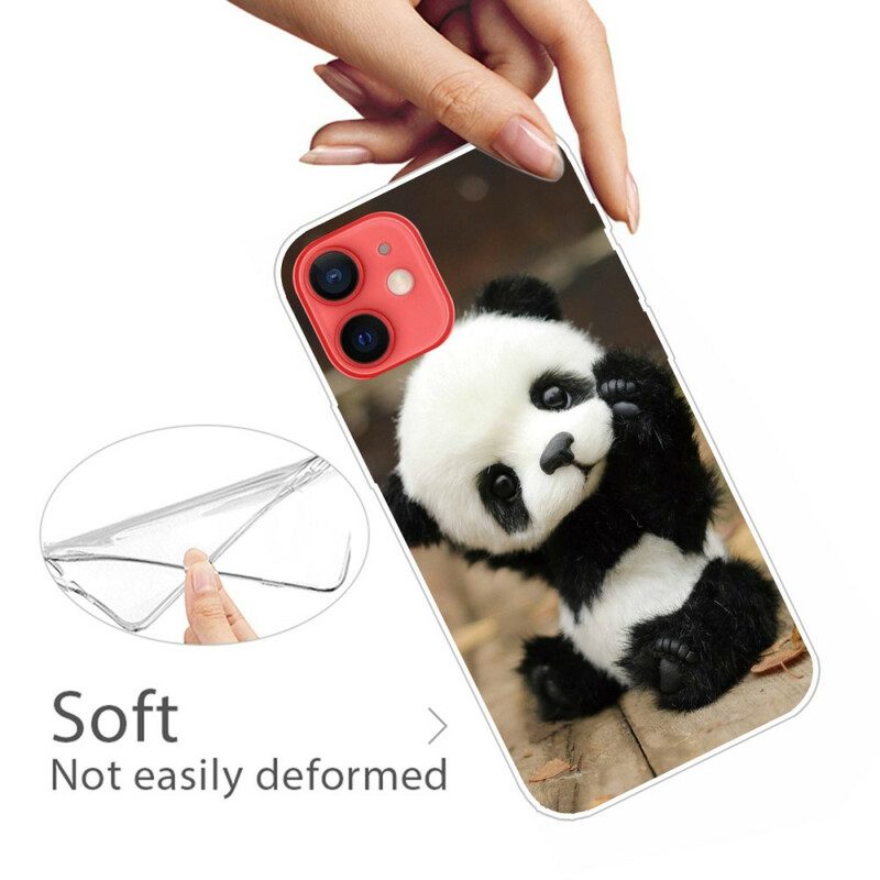 Hülle Für iPhone 13 Mini Flexibler Panda