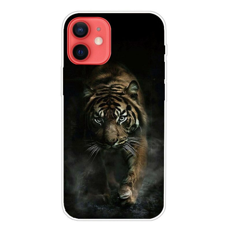 Hülle Für iPhone 13 Mini Flexibler Tiger