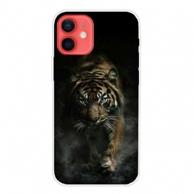 Hülle Für iPhone 13 Mini Flexibler Tiger