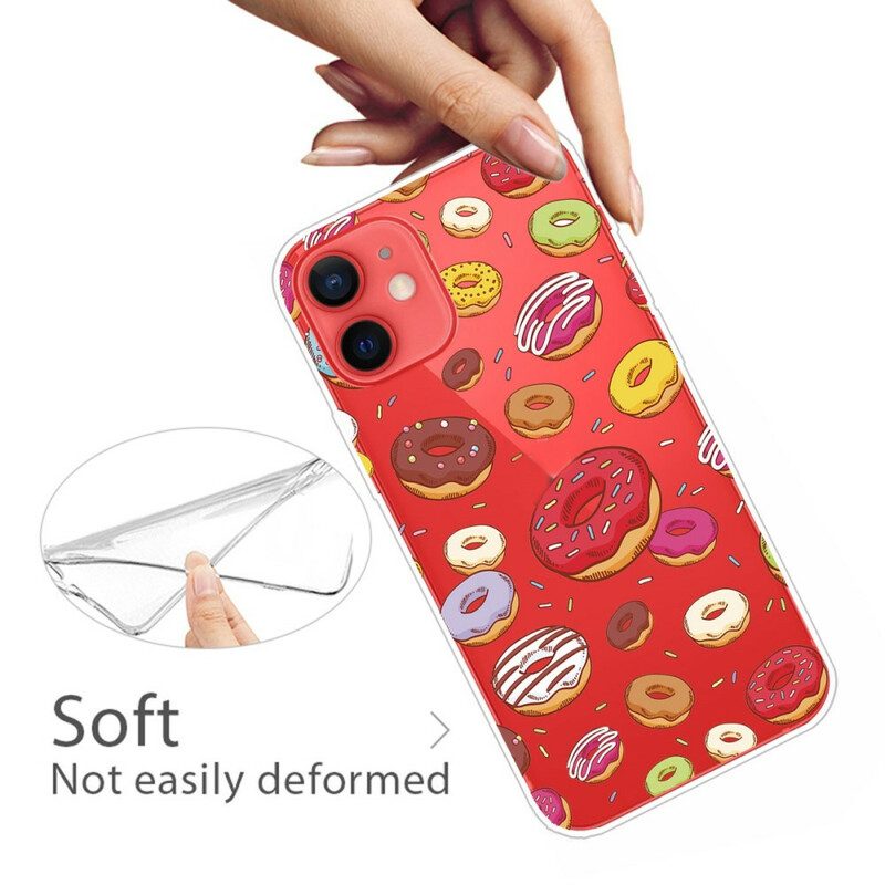 Hülle Für iPhone 13 Mini Ich Liebe Donuts