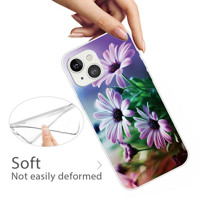 Hülle Für iPhone 13 Mini Realistische Blumen