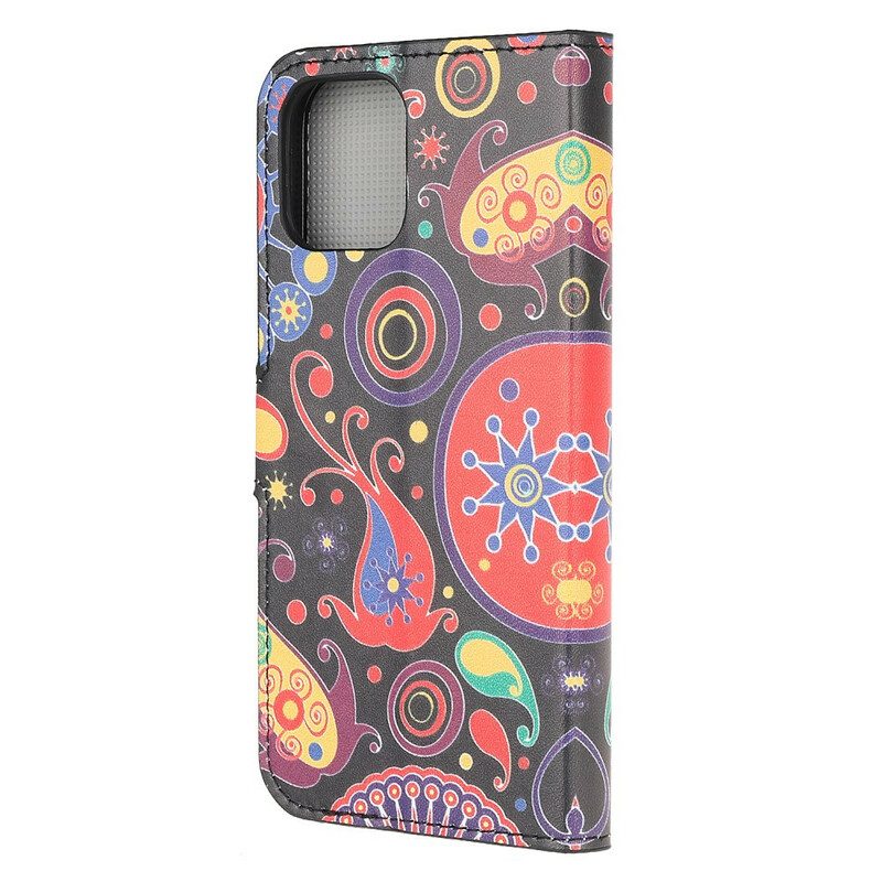 Lederhüllen Für iPhone 13 Mini Galaxy-design