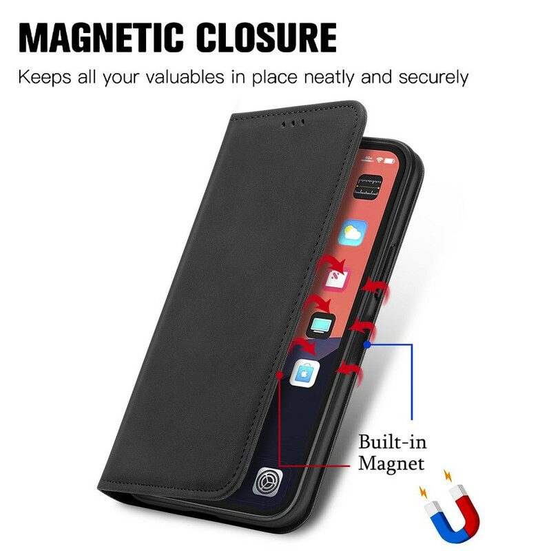 Schutzhülle Für iPhone 13 Mini Flip Case Hautberührung