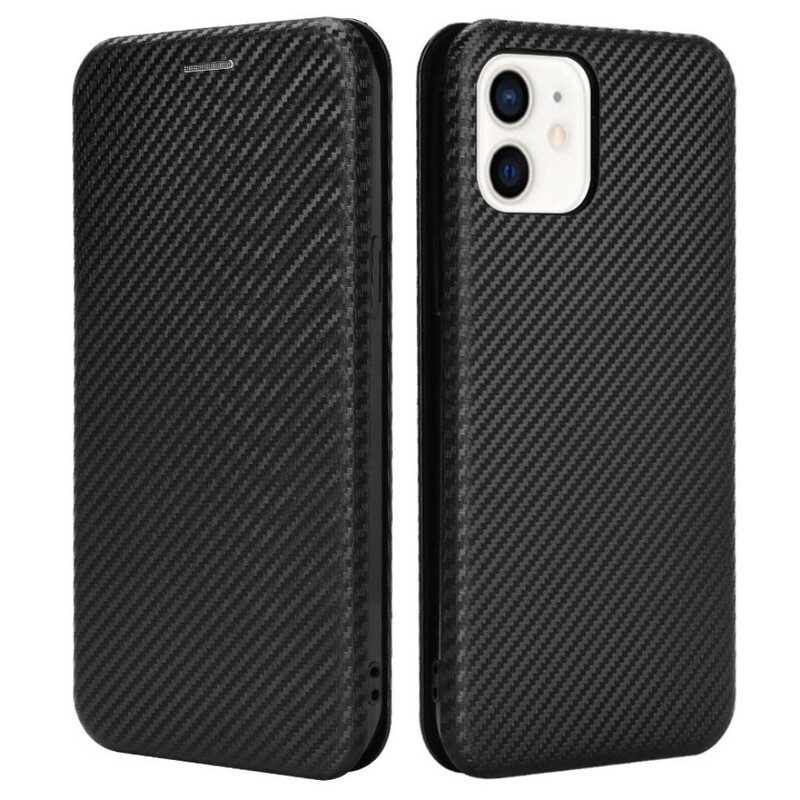 Schutzhülle Für iPhone 13 Mini Flip Case Kohlefaser