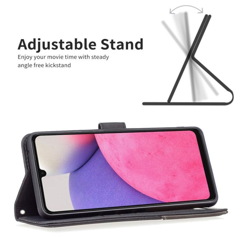 Flip Case Für Samsung Galaxy A33 5G Binfen-farbdreiecke