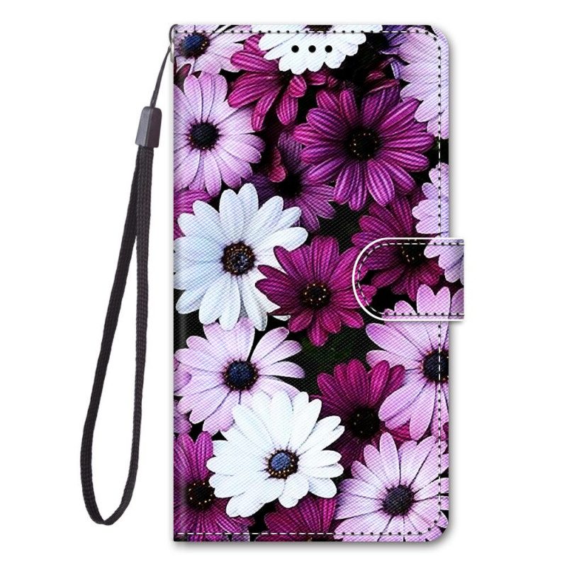 Flip Case Für Samsung Galaxy A33 5G Blumenwunder