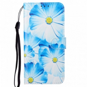 Flip Case Für Samsung Galaxy A33 5G Der Blumenstil