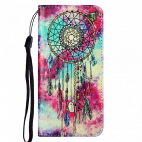 Flip Case Für Samsung Galaxy A33 5G Der Dreamcatcher-stil