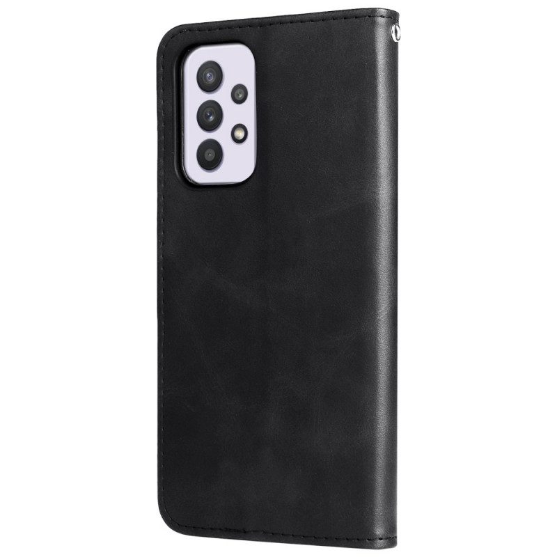 Flip Case Für Samsung Galaxy A33 5G Geldbörse