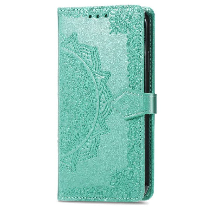 Flip Case Für Samsung Galaxy A33 5G Mandala-mittelalter