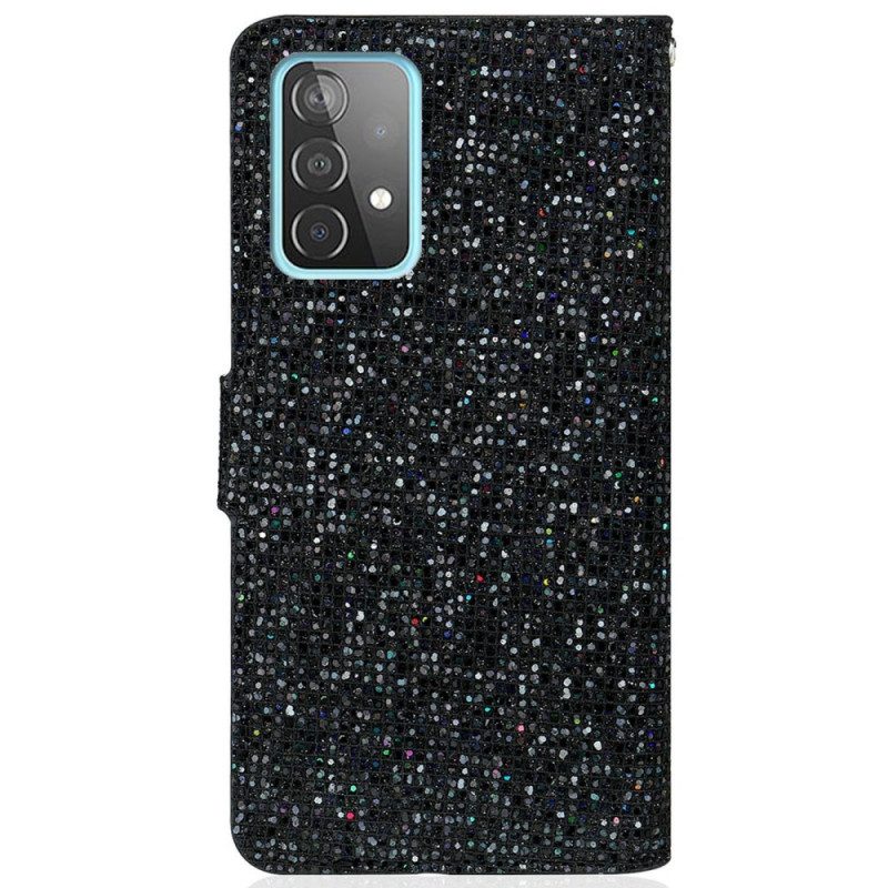 Flip Case Für Samsung Galaxy A33 5G Pailletten-s-design