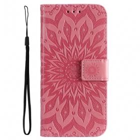 Flip Case Für Samsung Galaxy A33 5G Sonnenblume