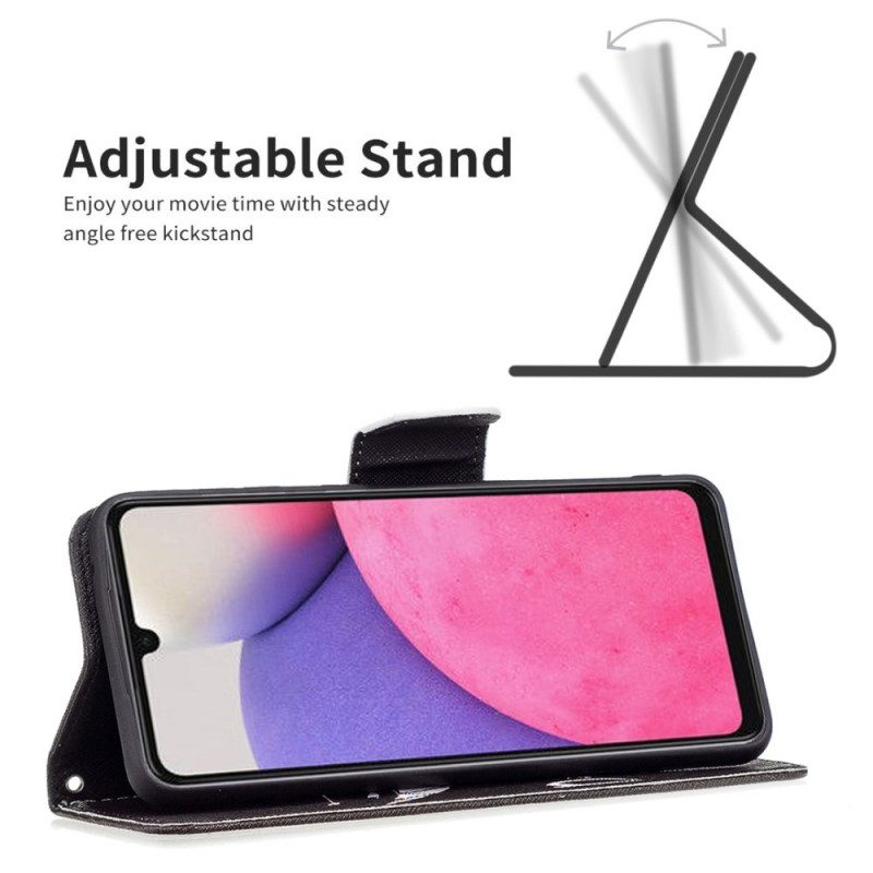 Flip Case Für Samsung Galaxy A33 5G Teufelstelefon