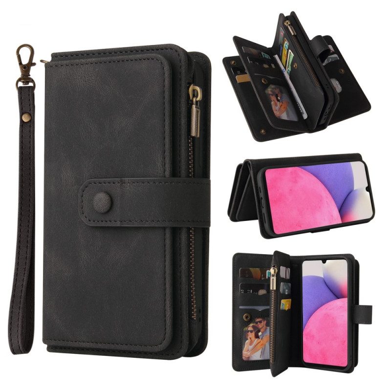 Flip Case Für Samsung Galaxy A33 5G Vintage-multifunktional