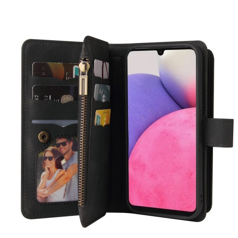 Flip Case Für Samsung Galaxy A33 5G Vintage-multifunktional