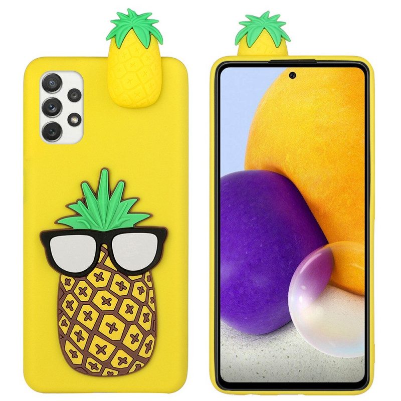 Handyhülle Für Samsung Galaxy A33 5G Ananas-3d-brille