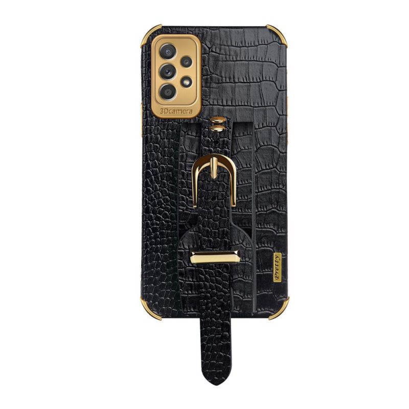 Handyhülle Für Samsung Galaxy A33 5G Kroko-armband