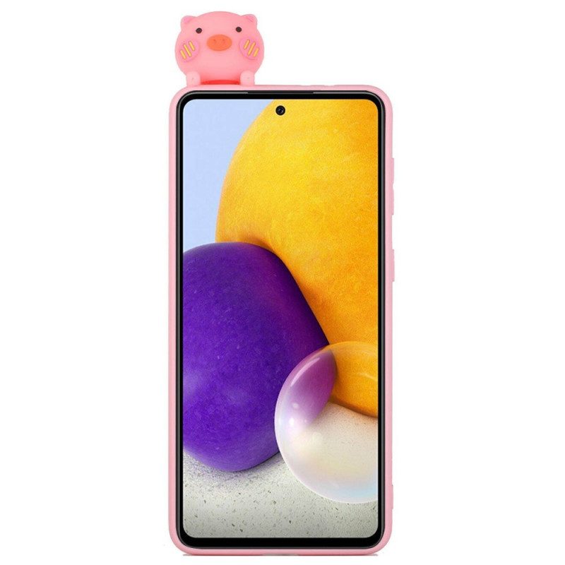 Hülle Für Samsung Galaxy A33 5G 3d-spaßschwein