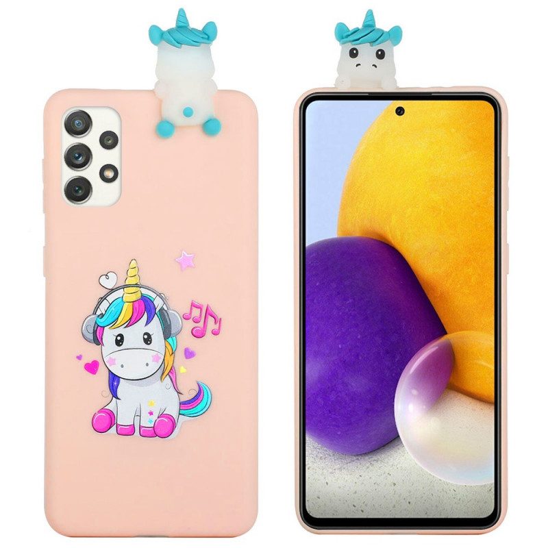 Hülle Für Samsung Galaxy A33 5G Einhorn-spaß 3d