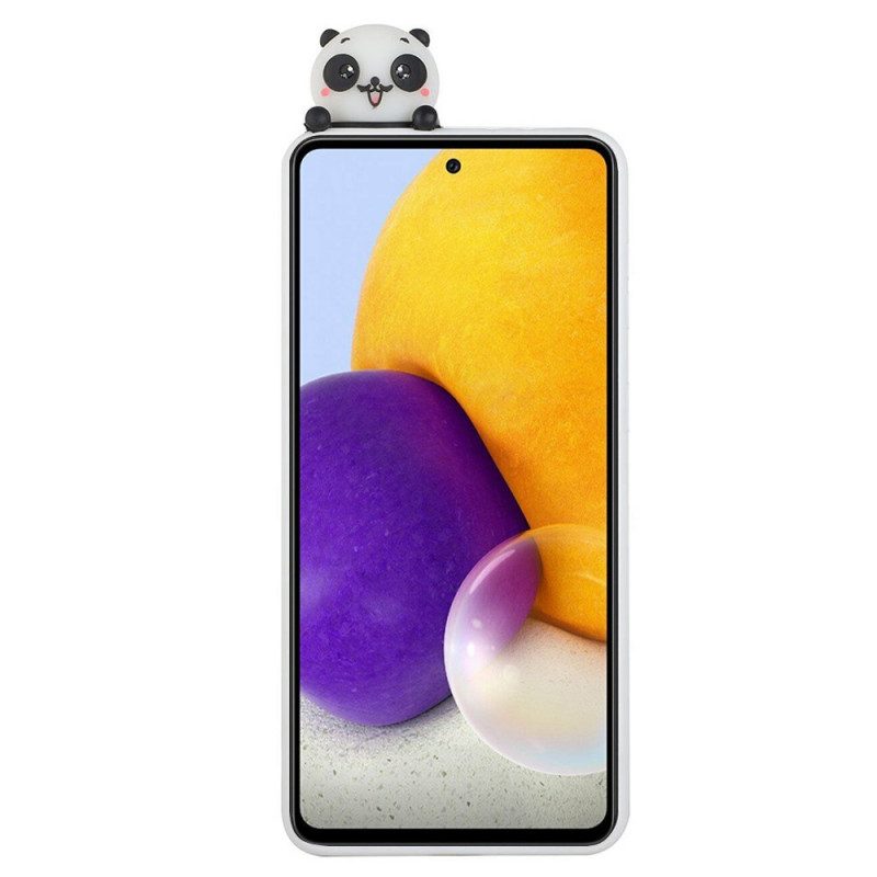 Hülle Für Samsung Galaxy A33 5G Panda-spaß 3d