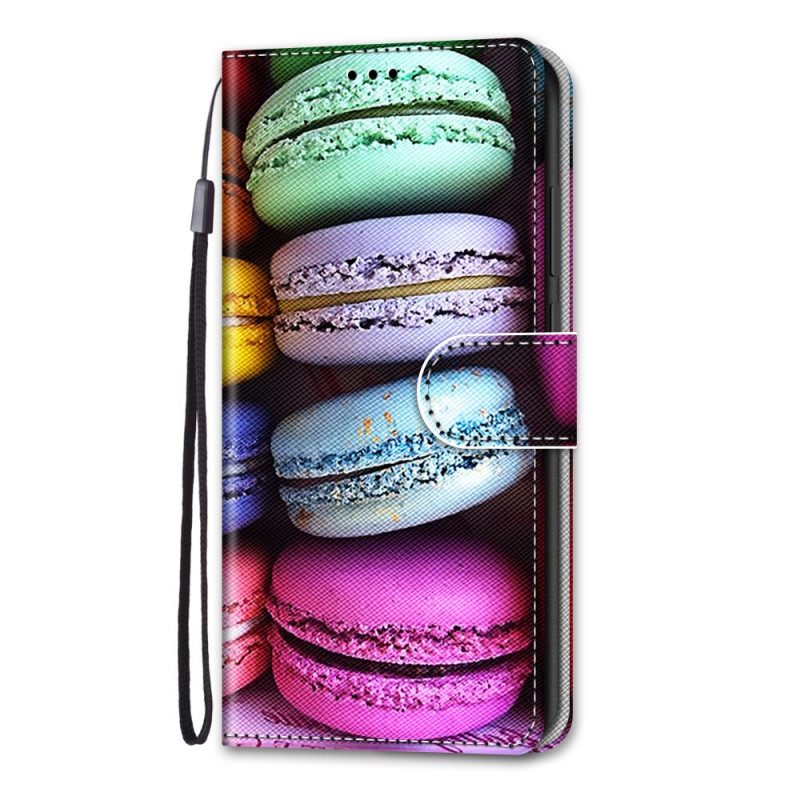 Lederhüllen Für Samsung Galaxy A33 5G Macarons