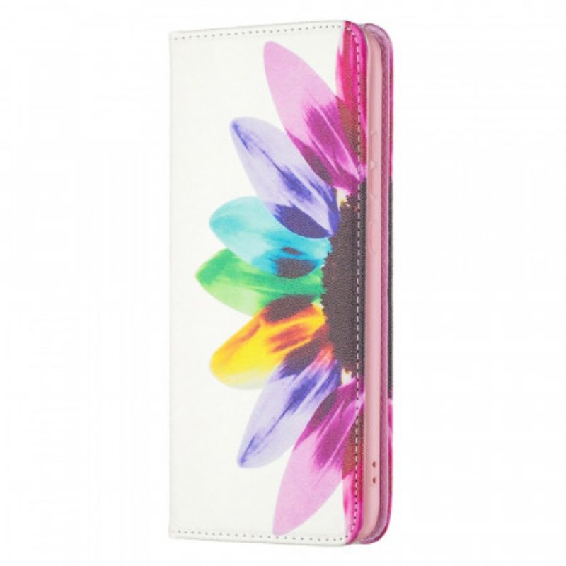 Schutzhülle Für Samsung Galaxy A33 5G Flip Case Aquarellblume