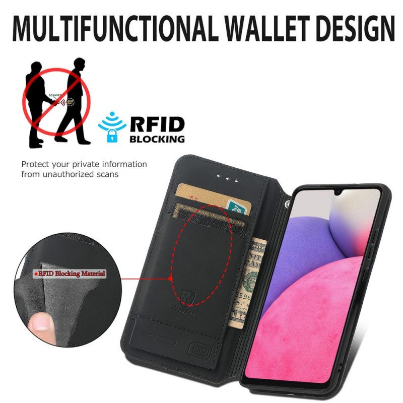 Schutzhülle Für Samsung Galaxy A33 5G Flip Case Caseneo Rfid-design